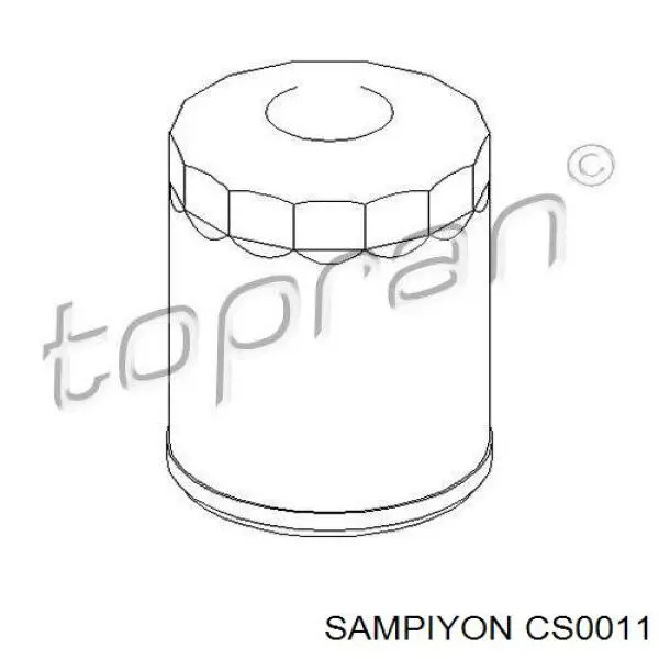 CS0011 Sampiyon filtro de aceite