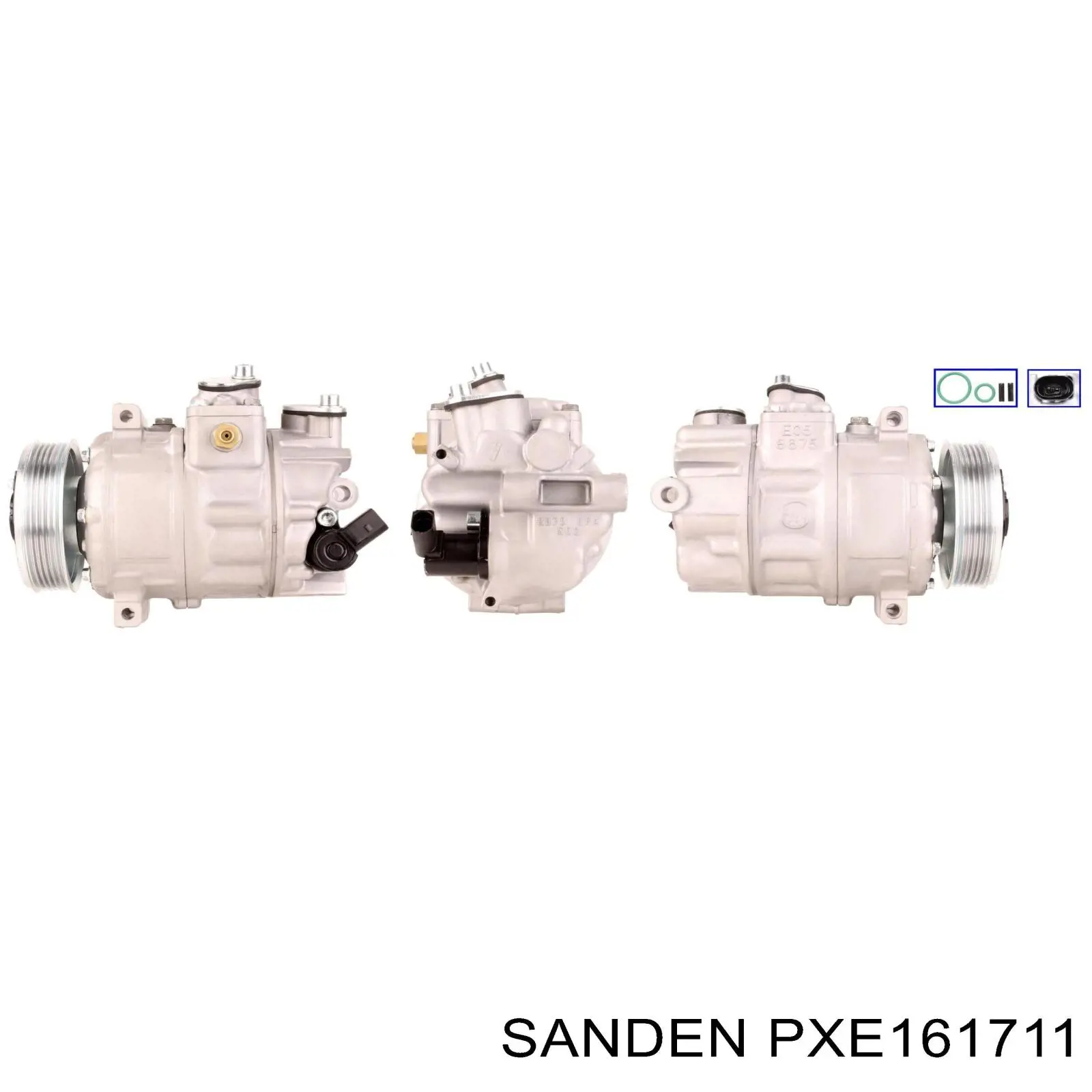 PXE161711 Sanden Compresor climatizador