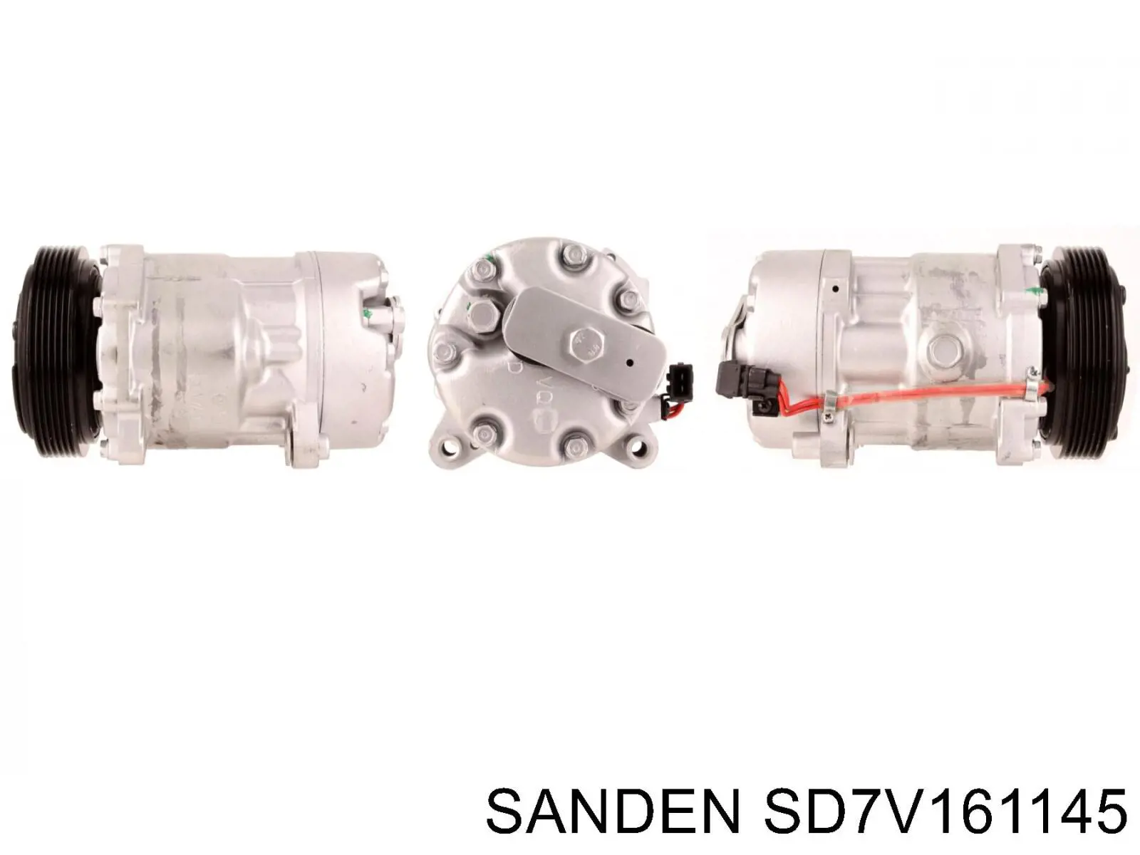 SD7V16-1145 Sanden compresor de aire acondicionado