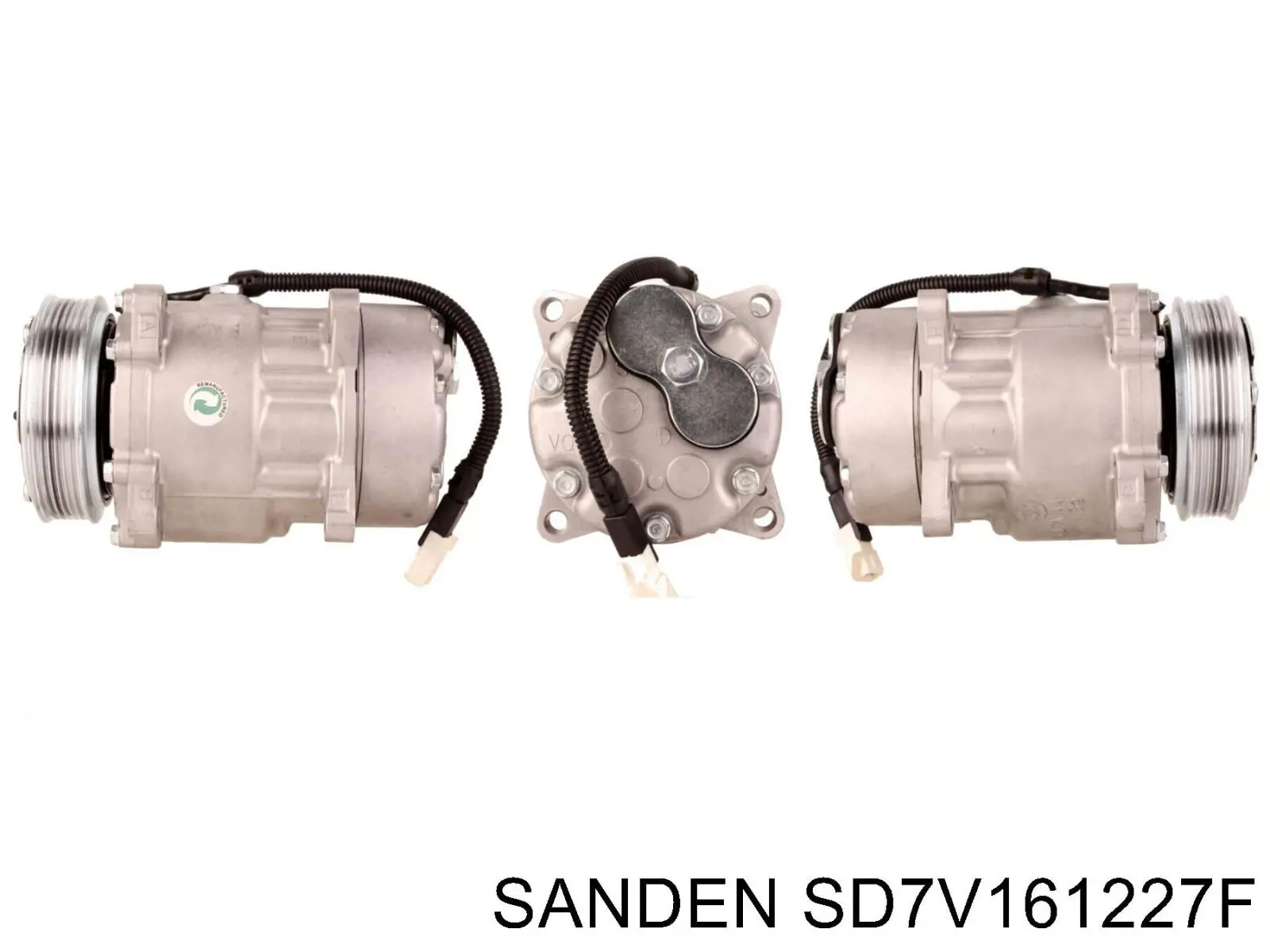 SD7V161227F Sanden compresor de aire acondicionado