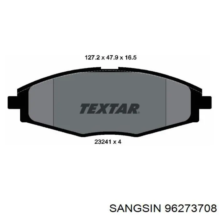 Pastillas de freno delanteras Chevrolet Spark (Matiz) M200, M250