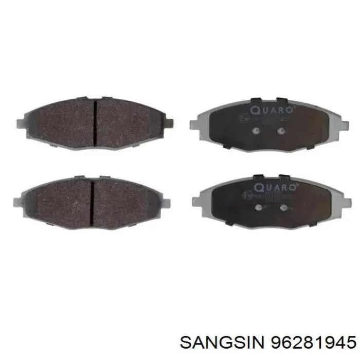 Pastillas de freno delanteras Chevrolet Spark (Matiz) M200, M250