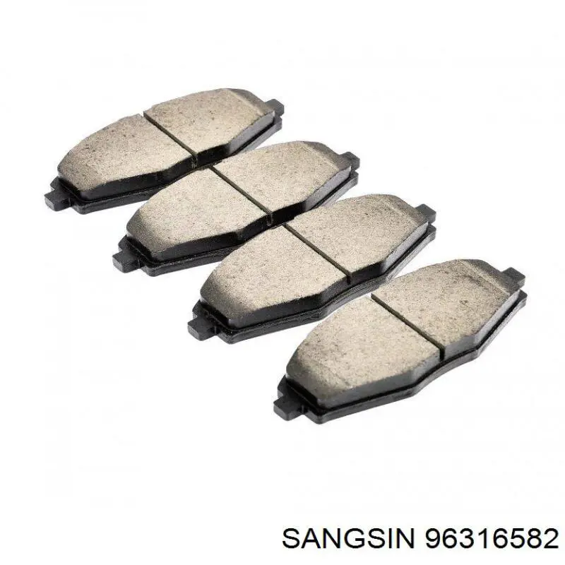 Pastillas de freno delanteras Chevrolet Spark (Matiz) M200, M250