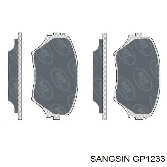 Pastillas de freno delanteras Toyota RAV4 2 XA2