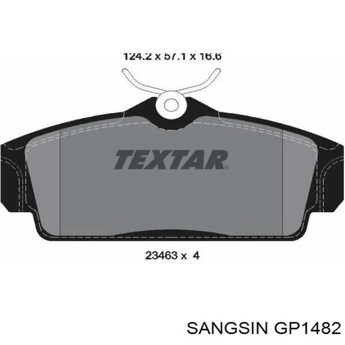 Pastillas de freno delanteras Nissan Primera P11