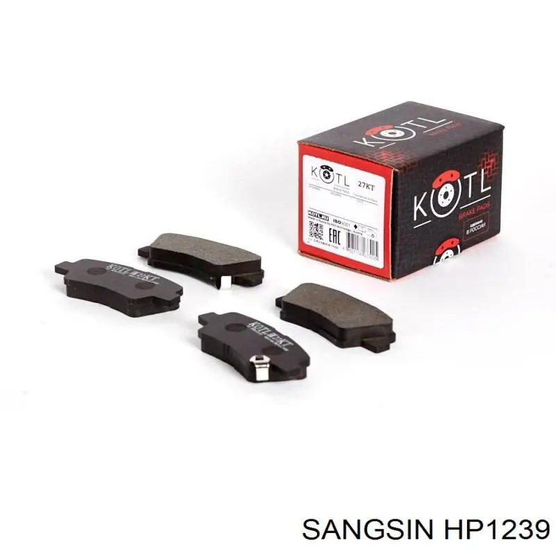 HP1239 Sangsin pastillas de freno traseras