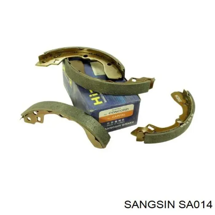 SA014 Sangsin zapatas de frenos de tambor traseras