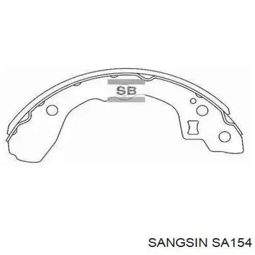 Comprar SA154 Sangsin Zapatas de freno
