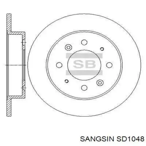 Comprar SD1048 Sangsin Freno de disco delantero