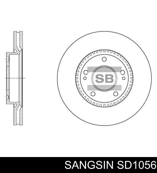 Frenos delanteros Sangsin SD1056 precio, desde 41,19 EUR