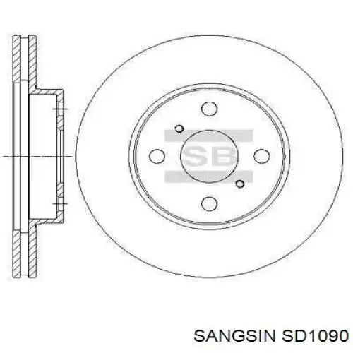 Frenos delanteros Sangsin SD1090 precio, desde 29,22 EUR