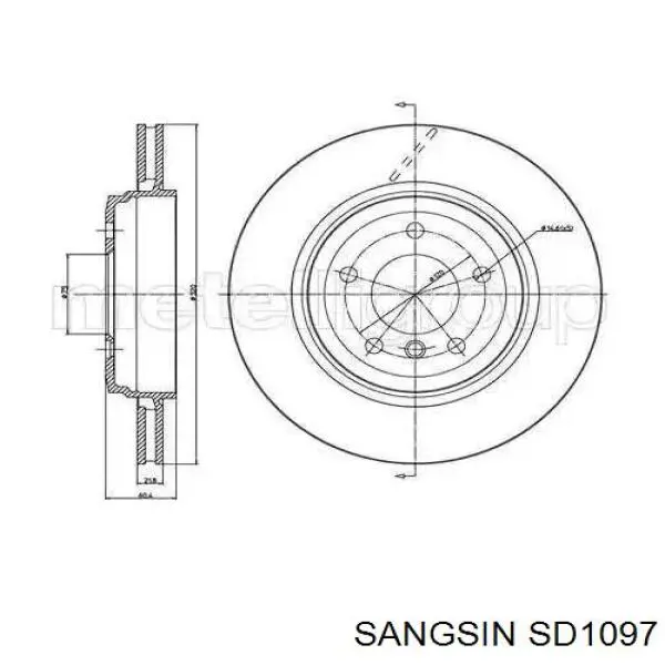 2772S ABS Tambor de freno trasero