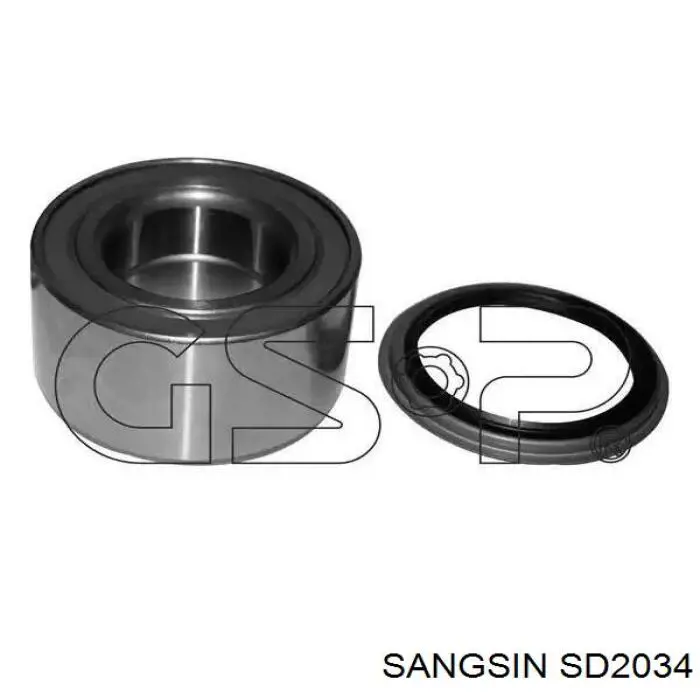 Disco de freno trasero Sangsin SD2034 precio, desde 40,81 EUR