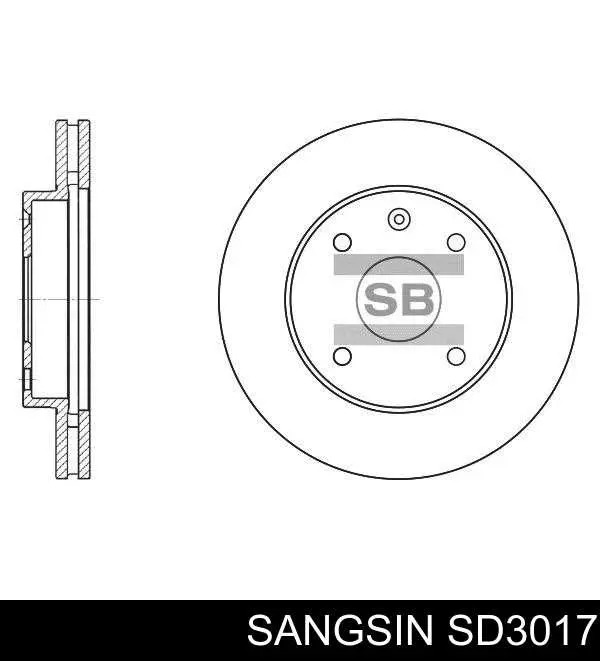 Frenos delanteros Sangsin SD3017 precio, desde 36,92 EUR