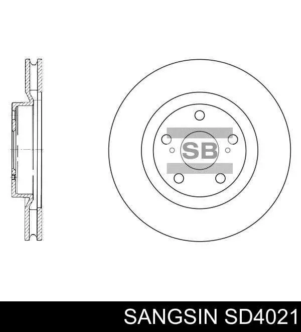 Frenos delanteros Sangsin SD4021 precio, desde 38,42 EUR