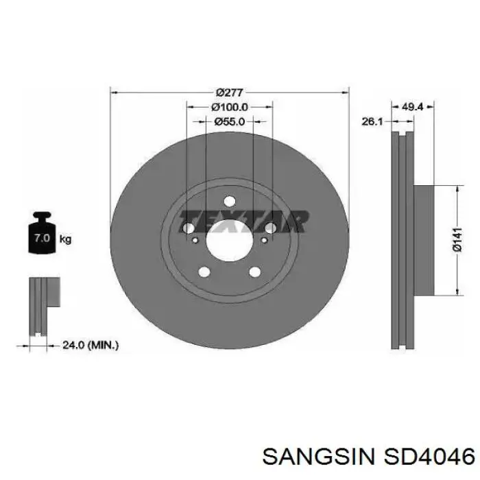 SD4046 Sangsin Discos
