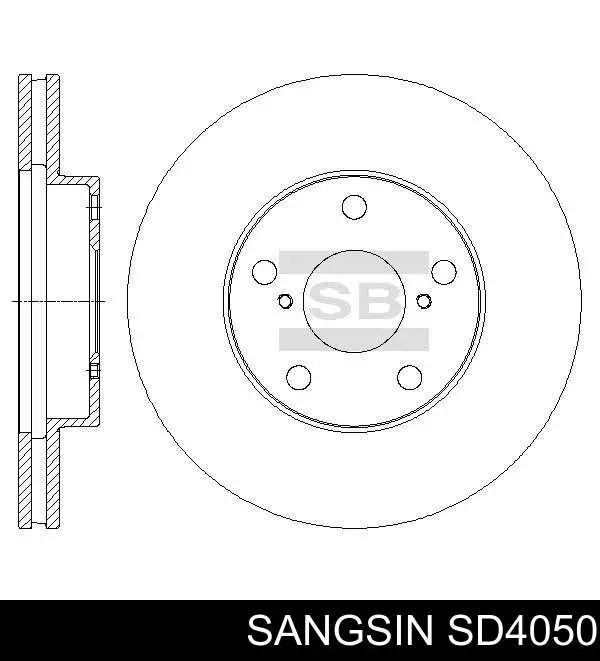 Frenos delanteros Sangsin SD4050 precio, desde 38,15 EUR