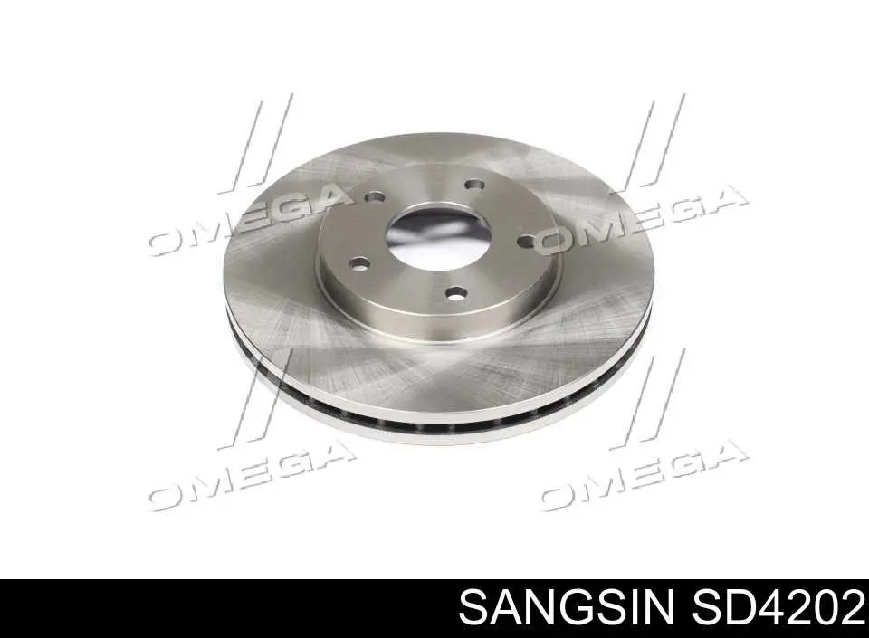 Comprar SD4202 Sangsin Freno de disco delantero