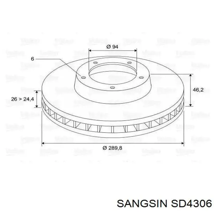 SD4306 Sangsin Discos