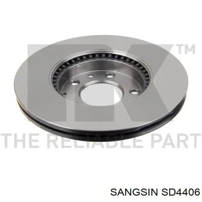 Disco de freno SD4406 Sangsin