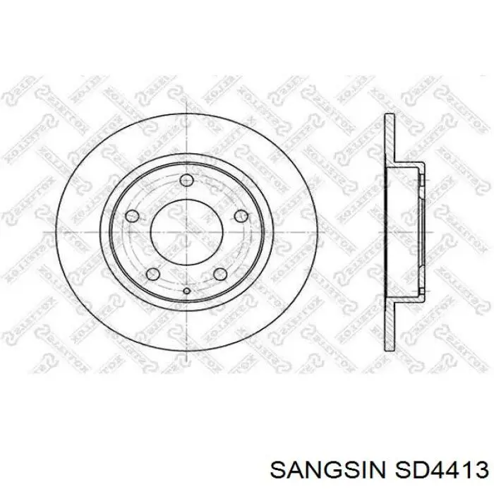 SD4413 Sangsin freno de disco delantero