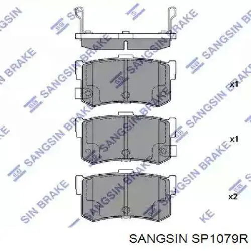 SP1079-R Sangsin pastillas de freno traseras