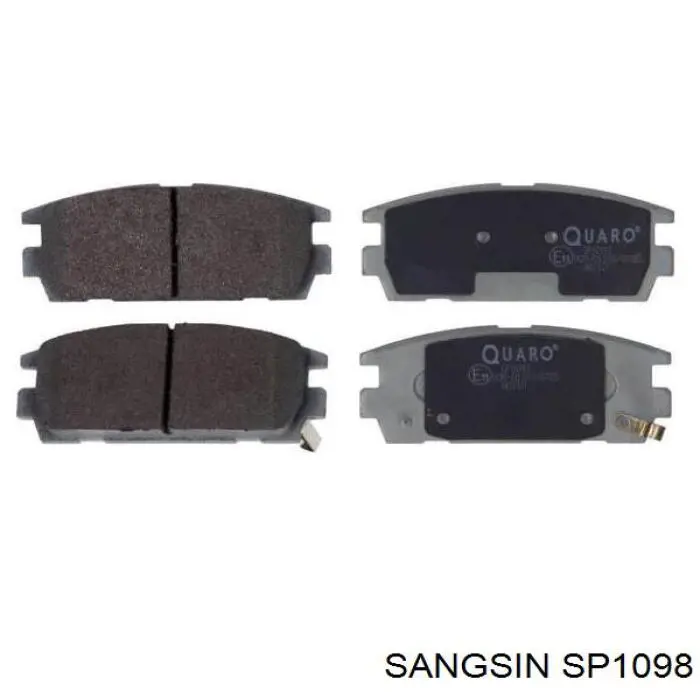 Comprar SP1098 Sangsin Pastillas de freno traseras