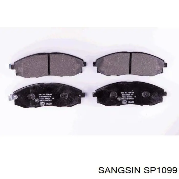 Pastillas freno delanteras Sangsin SP1099 precio, desde 23,23 EUR