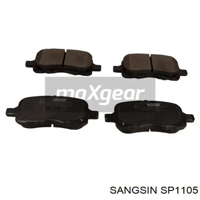 Pastillas de freno SP1105 Sangsin