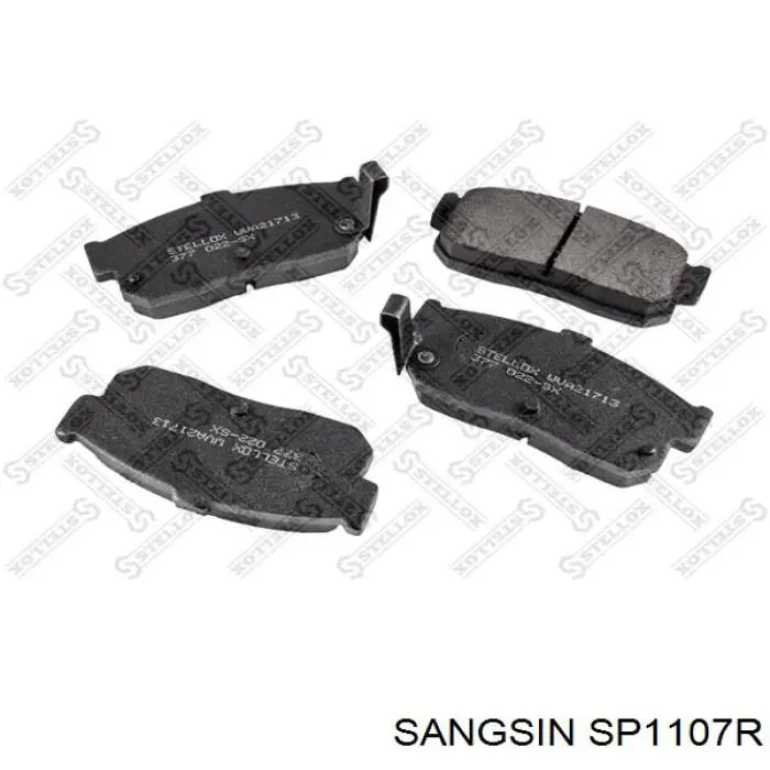 Comprar SP1107R Sangsin Pastillas de freno traseras