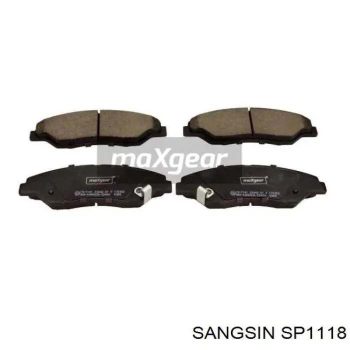 SP1118 Sangsin pastillas de freno delanteras