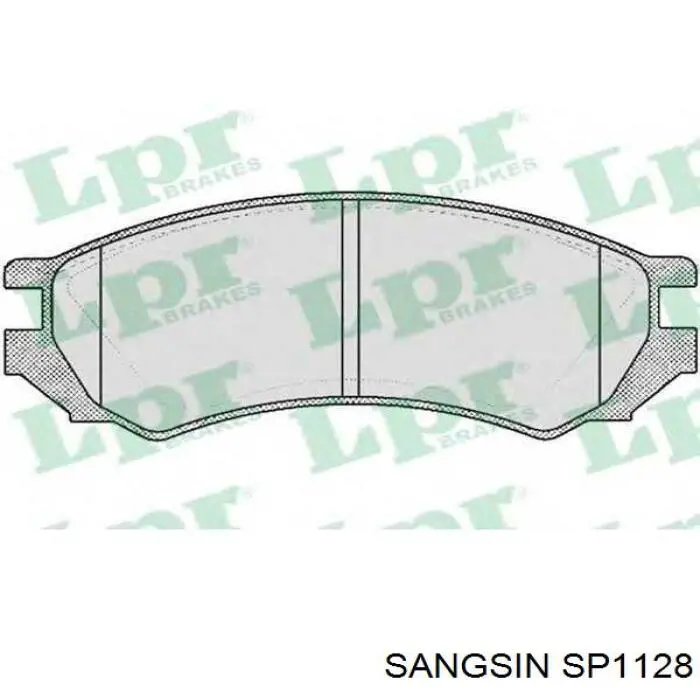 SP1128 Sangsin Pastillas delanteras