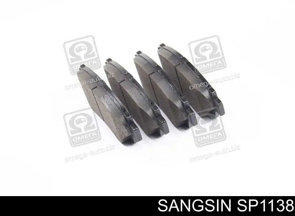 Comprar SP1138 Sangsin Pastillas delanteras de freno