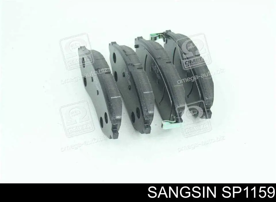 Pastillas freno delanteras Sangsin SP1159 precio, desde 23,36 EUR