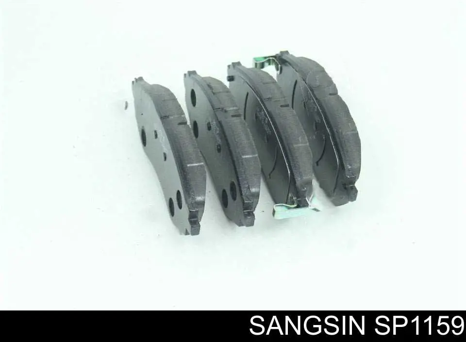 Pastillas de freno SP1159 Sangsin