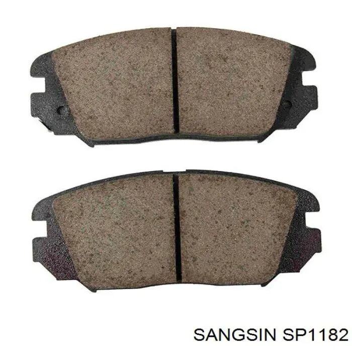 SP1182 Sangsin pastillas de freno delanteras