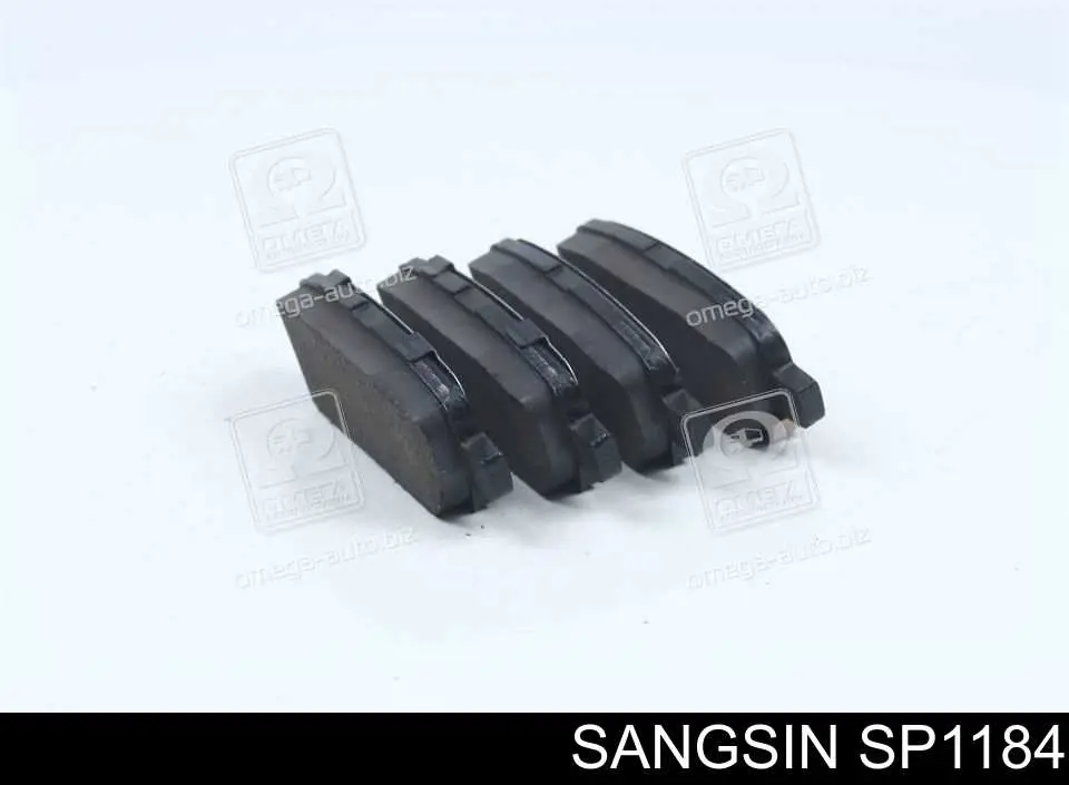 Comprar SP1184 Sangsin Pastillas de freno traseras