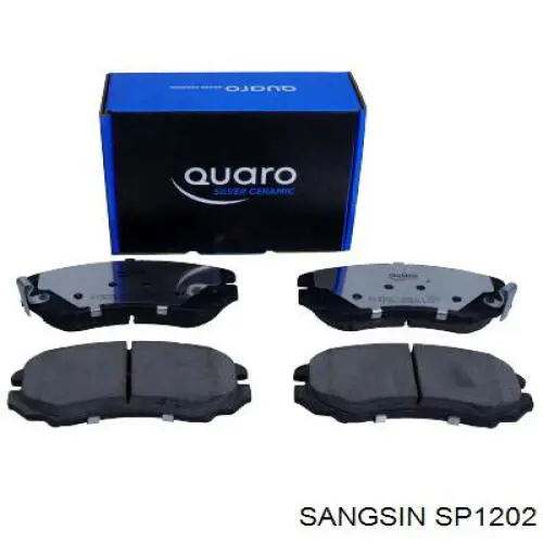 Pastillas de freno SP1202 Sangsin