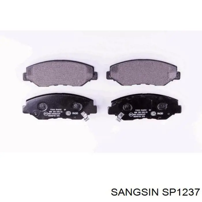 SP1237 Sangsin Pastillas delanteras
