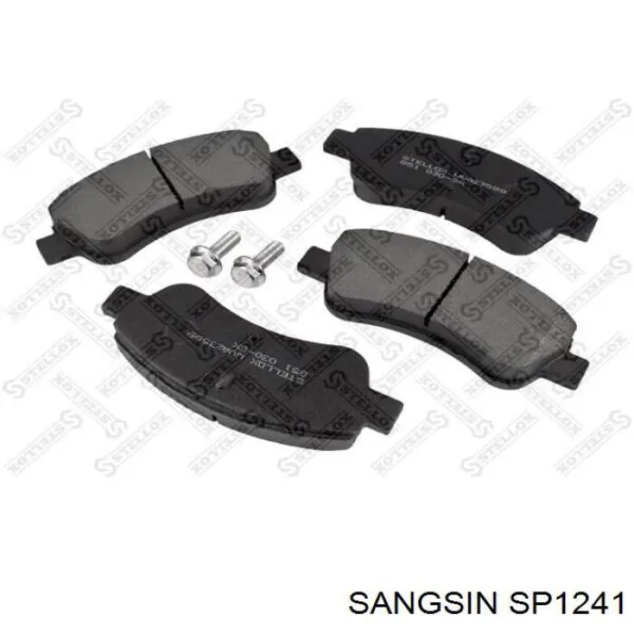 SP1241 Sangsin pastillas de freno delanteras