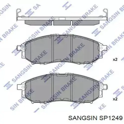 Pastillas de freno SP1249 Sangsin