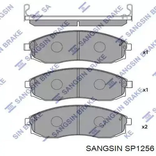 SP1256 Sangsin Pastillas delanteras
