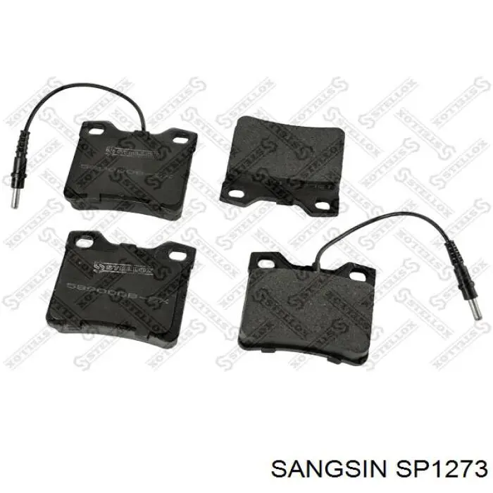 Pastillas de freno SP1273 Sangsin
