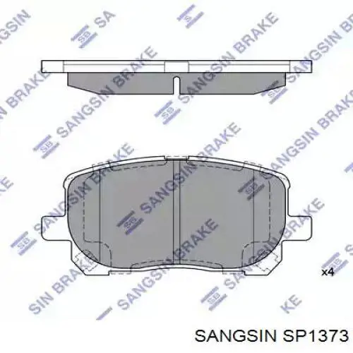Comprar SP1373 Sangsin Pastillas delanteras de freno