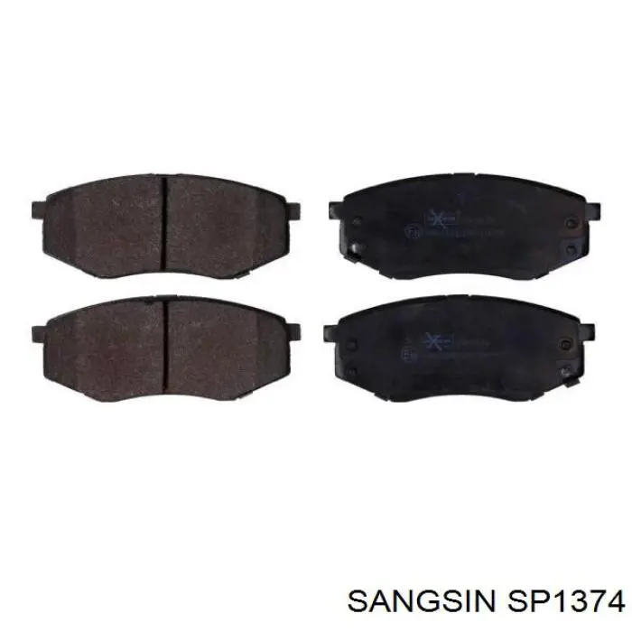 SP1374 Sangsin pastillas de freno delanteras
