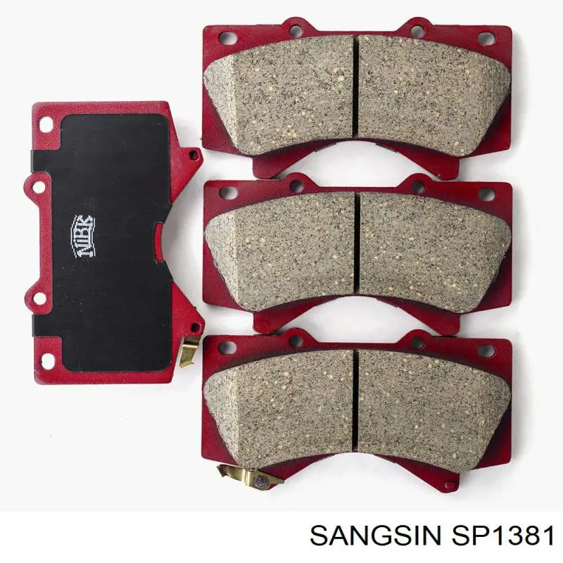 Comprar SP1381 Sangsin Pastillas delanteras de freno