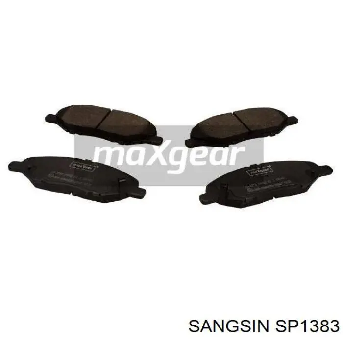 Comprar SP1383 Sangsin Pastillas delanteras de freno