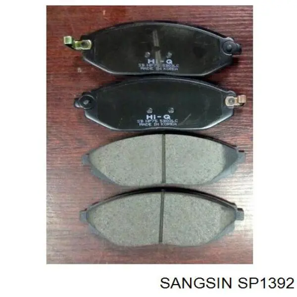 SP1392 Sangsin pastillas de freno delanteras