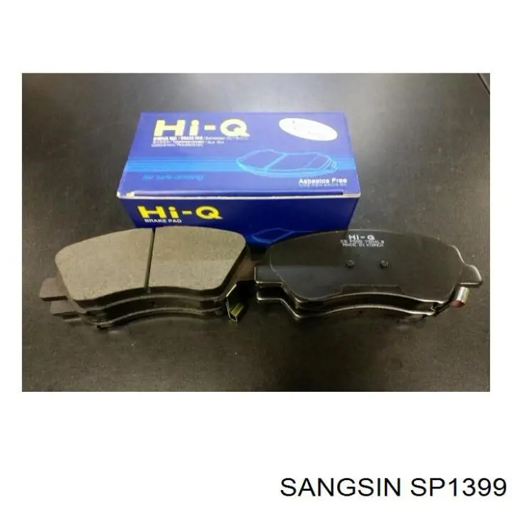 Pastillas de freno SP1399 Sangsin