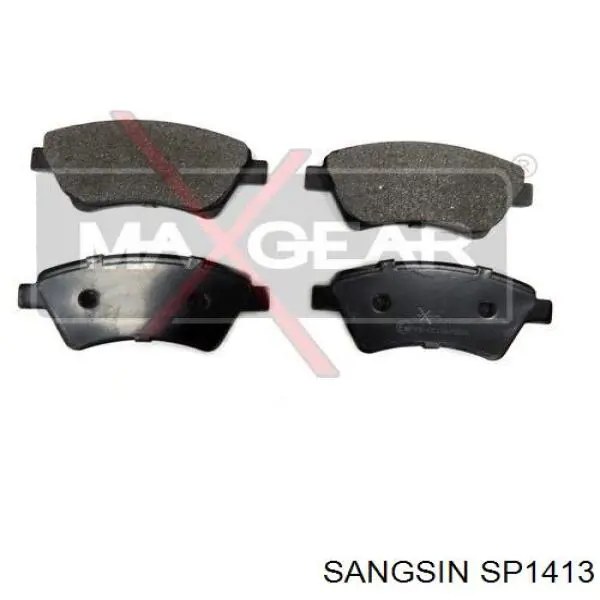 Comprar SP1413 Sangsin Pastillas delanteras de freno
